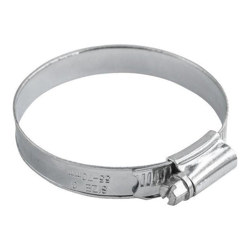 Faithfull 3 Stainless Steel Hose Clip 55 - 70mm Faithfull - Town Tools