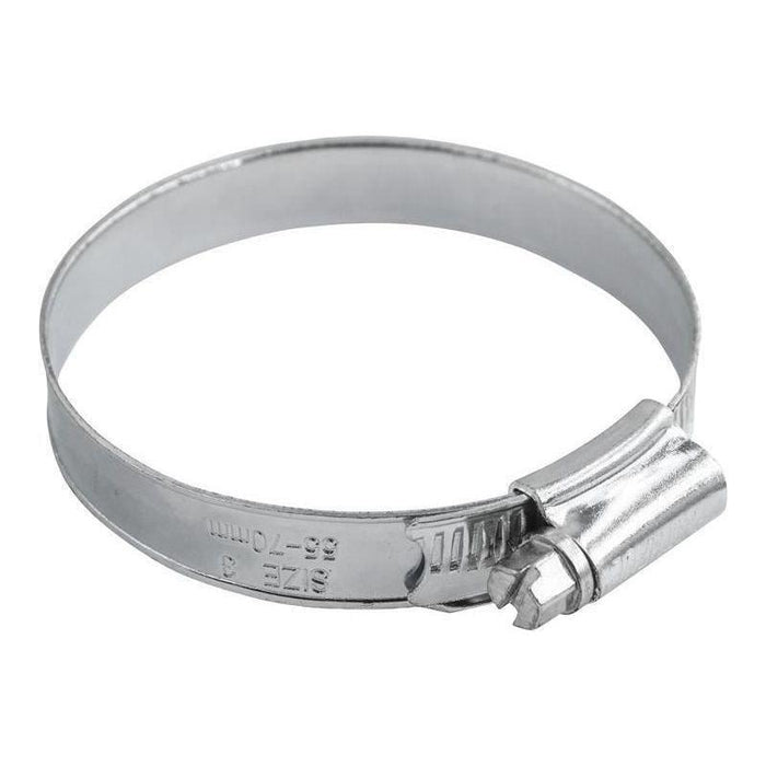 Faithfull 3 Stainless Steel Hose Clip 55 - 70mm Faithfull - Town Tools