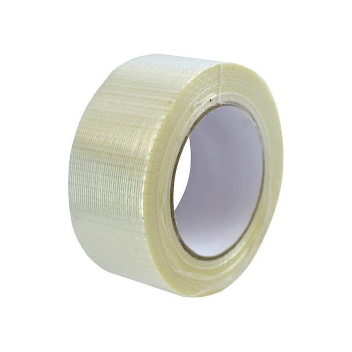 Faithfull Reinforced Crossweave Tape 50mm x 50m Faithfull - Town Tools