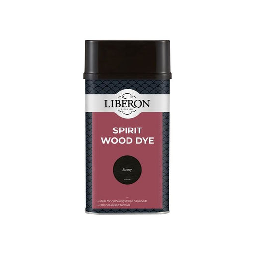 Liberon Spirit Wood Dye Ebony 1 litre Liberon - Town Tools