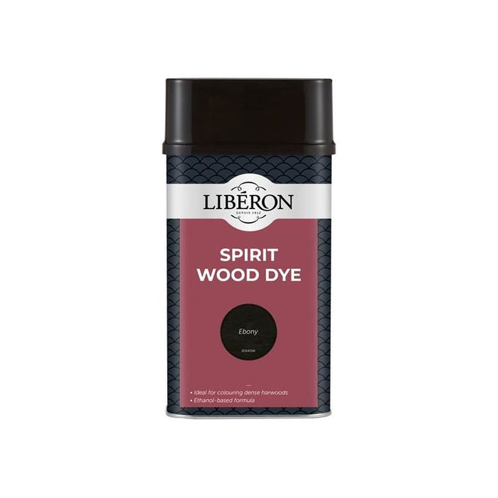 Liberon Spirit Wood Dye Ebony 1 litre Liberon - Town Tools