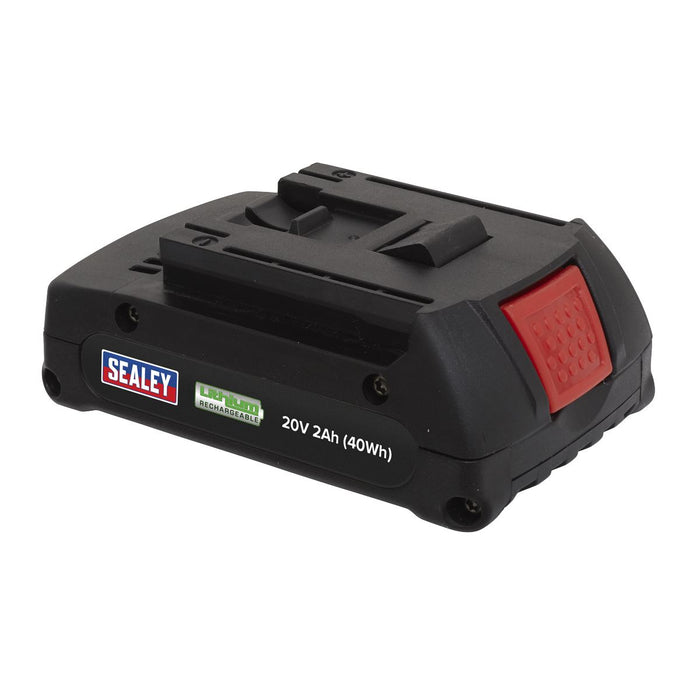 Sealey Power Tool Battery 20V 2Ah for CP314 & CP316 CP3BP Sealey - Town Tools 