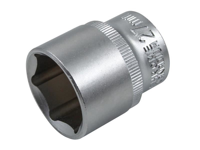 Faithfull Hex Socket 1/2in Drive 27mm Faithfull - Town Tools