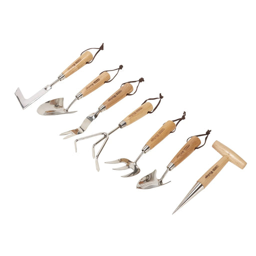 Draper Heritage Stainless Steel Garden Tool Set with Ash Handles (7 Piece) - image 1