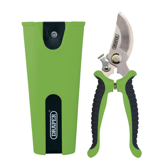 Draper Bypass Secateurs and Holster Set, 190mm (2 Piece) - BSHDL