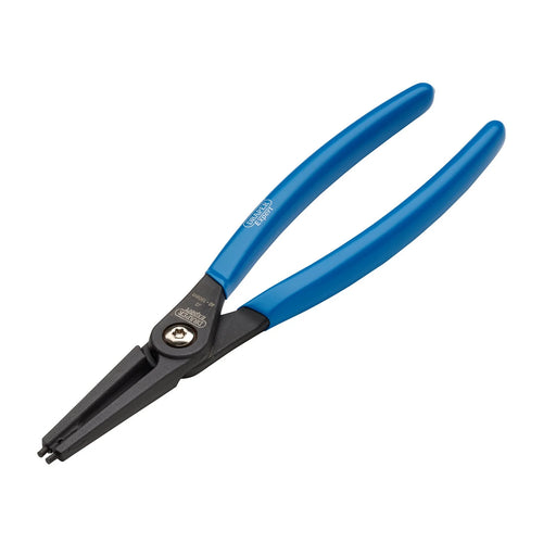 Draper Expert Straight Tip Internal Circlip Pliers, J3, 225mm - 50/INT - image 1