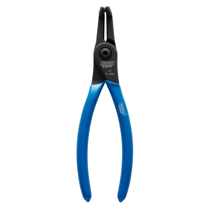 Draper Expert 90° Internal Circlip Pliers, J21, 170mm - 50/INT/90