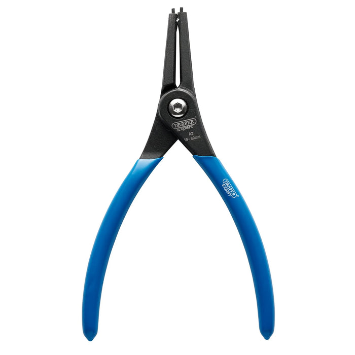 Draper Expert Straight Tip External Circlip Pliers, A2, 180mm - 51/EXT