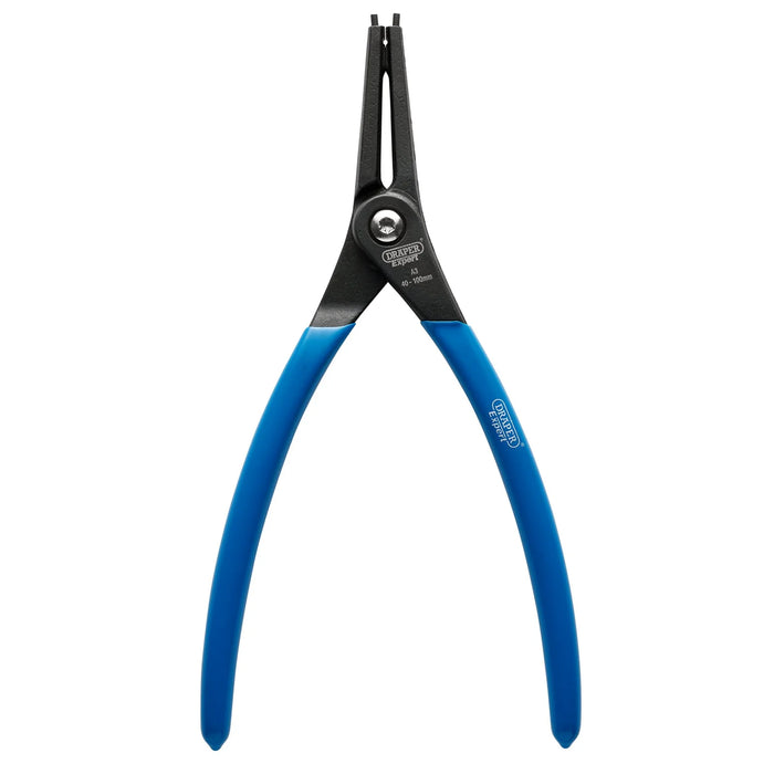 Draper Expert Straight Tip External Circlip Pliers, A3, 225mm - 51/EXT