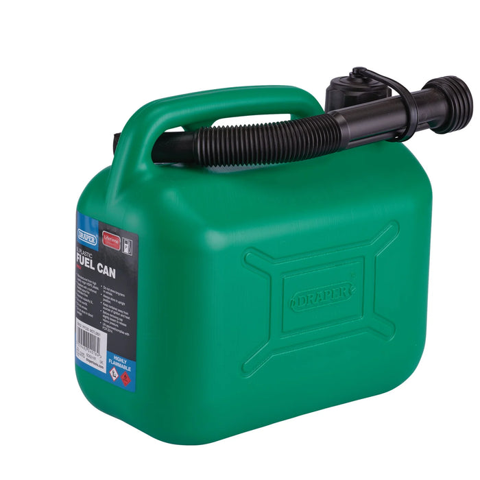 Draper Plastic Fuel Can, , Green 5-10