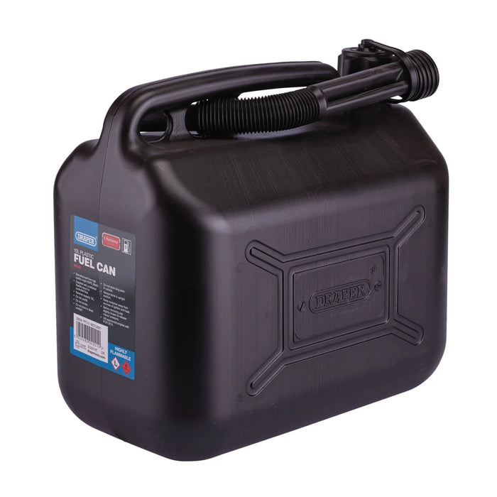 Draper Plastic Fuel Can, , Black 5-10