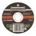 Silverline Heavy Duty Inox Slitting Disc Flat 115 x 1.2 x 22.23mm Silverline - Town Tools 