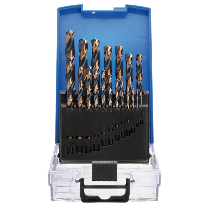 Draper HSS Turbo Titanium Drill Bit Set (19 Piece) - DBTS6