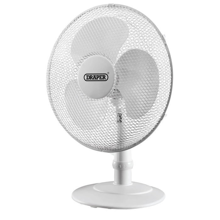 Draper 230V Desk Fan, 16"/400mm, 45W - FAN16