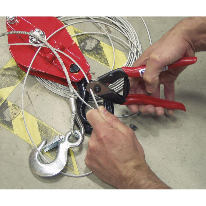 Sealey Premier Premier Wire Rope/Spring Cutter 190mm AK503 Sealey Premier - Town Tools 