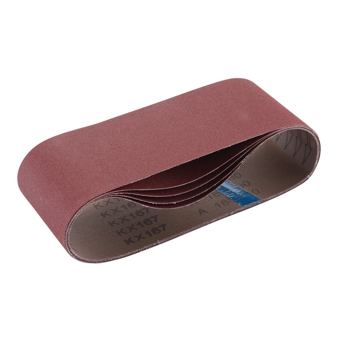 Draper Cloth Sanding Belt, 100 x , 180 Grit (Pack of 5) 610-915mm