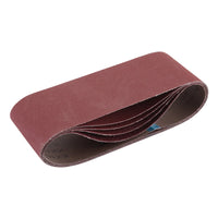 Draper Cloth Sanding Belt, 100 x , Assorted Grit (Pack of 5) 610-915mm