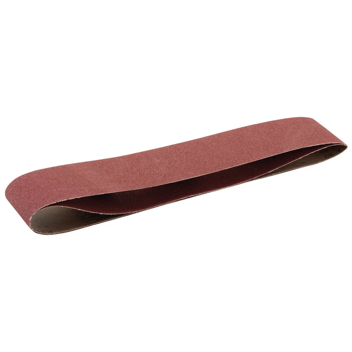 Draper Cloth Sanding Belt, 100 x 1220mm, 80 Grit (Pack of 2) - SB1001220