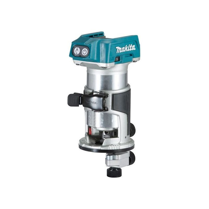 Makita DRT50ZJ BL LXT Router/Trimmer Body 1/4 & 3/8 18V Bare Unit + Case Makita - Town Tools