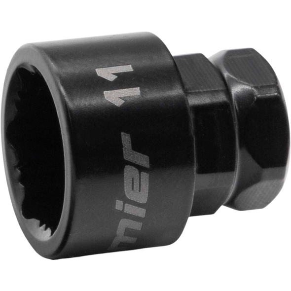 Sealey 1/4"Dr Go-Through Lock-on Low Profile Socket 11mm