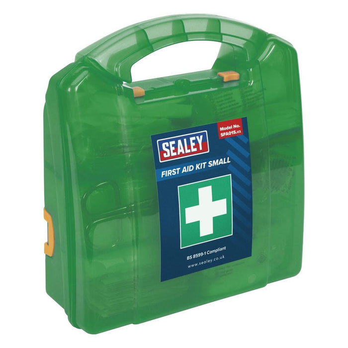 Sealey First Aid Kit Small BS 8599-1 Compliant SFA01S Sealey - Town Tools 