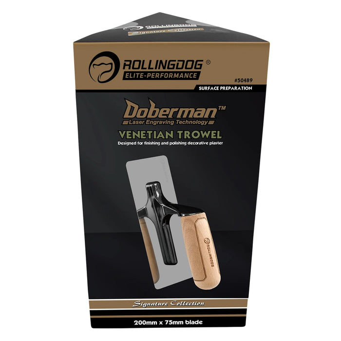 ROLLINGDOG DOBERMAN™ Venetian Trowel, 200 x 75mm - 50489