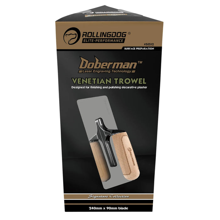 ROLLINGDOG DOBERMAN™ Venetian Trowel, 240 x 90mm - 50512