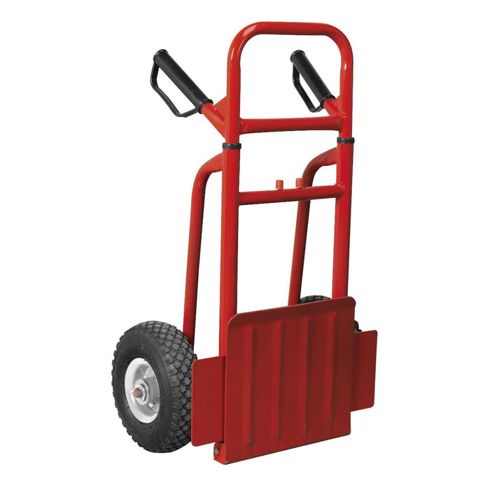 Sealey Sack Truck with Pneumatic Tyres 200kg Folding CST801