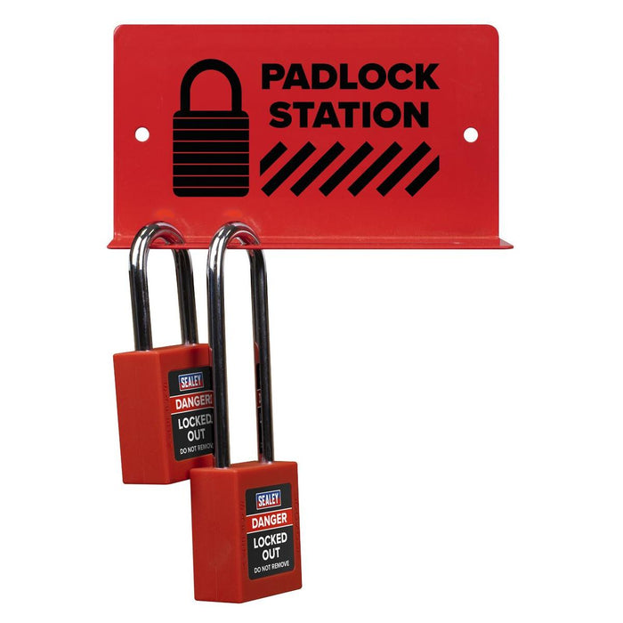 Sealey Padlock Station EV14 Sealey - Town Tools