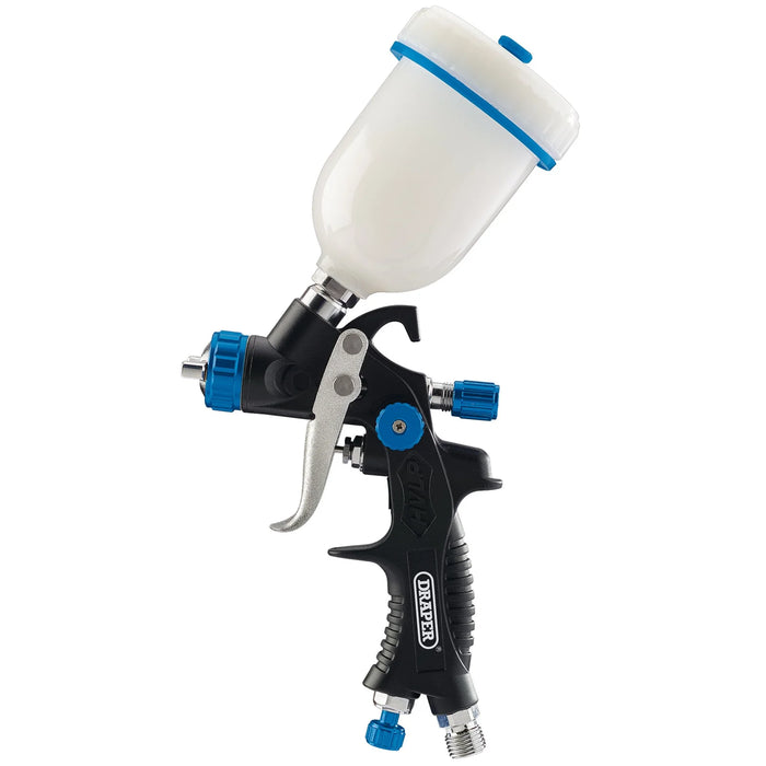 Draper Gravity Feed HVLP Composite Body Air Spray Gun, 100ml - GSG5-COMP-100