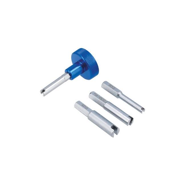 Laser Air Conditioning Valve Core Tool Set 4pc 8310 Laser - Town Tools 