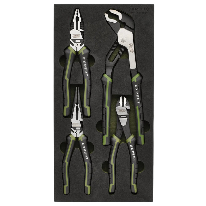Draper Expert High Leverage Pliers Set with Water Pump Pliers in