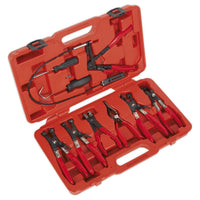 Sealey Hose Clip Removal Tool Set 9pc VS1662