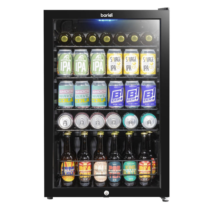 Baridi Under-Counter Drinks/Beer & Wine Fridge 115L Capacity DH223 Baridi - Town Tools 