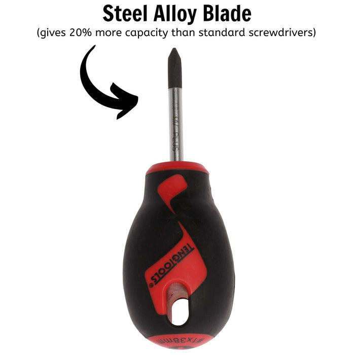 Teng Tools PH Screwdriver PH1 x 38mm XS Teng Tools - Town Tools 