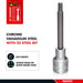 Teng Tools 1/2" Long Ribe?? Bit Socket 06 Teng Tools - Town Tools 