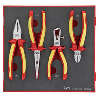 Teng Tools Insulated Plier Set FOAM2 4 Pieces