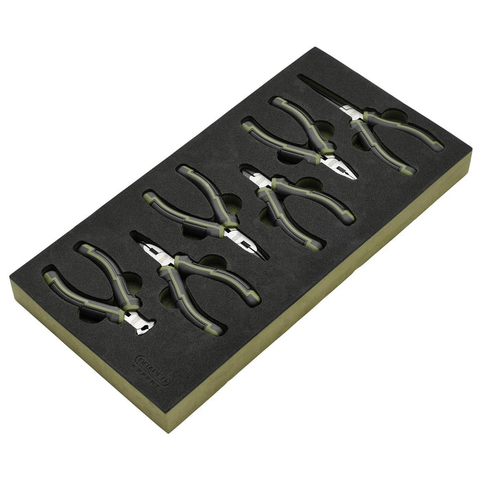 Draper Expert Mini Pliers Set in EVA Foam Tray (6 Piece) - PL-EX/MP-EVA
