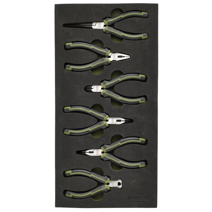 Draper Expert Mini Pliers Set in EVA Foam Tray (6 Piece) - PL-EX/MP-EVA