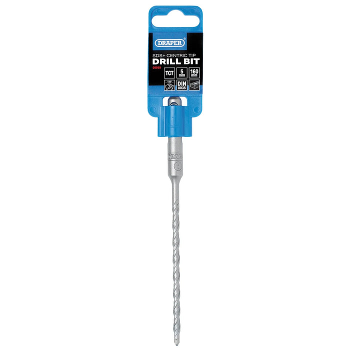 Draper SDS Plus Centric Tip Drill Bit, 5 x 160mm - DBSDSC