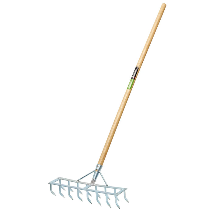 Draper Long Handled Steel Harrow Rake and Scarifier - GHR