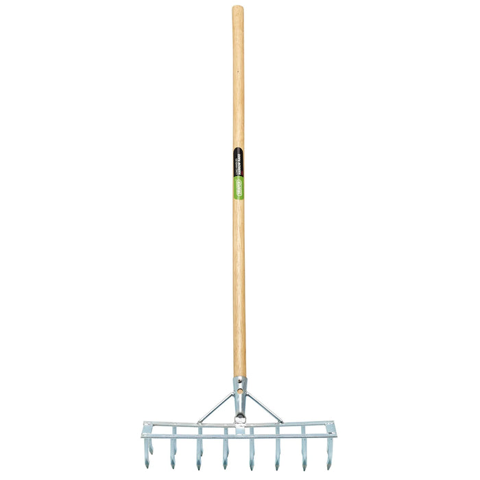 Draper Long Handled Steel Harrow Rake and Scarifier - GHR