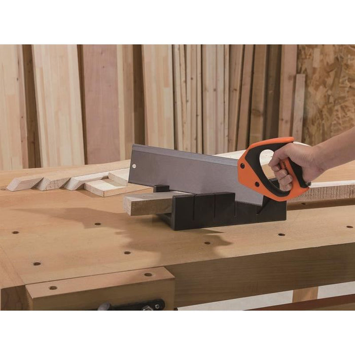 Pony Jorgensen Plastic Mitre Box with Saw 11.1/4in Pony Jorgensen - Town Tools