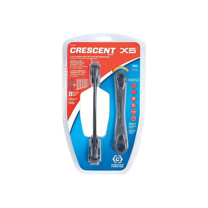 Crescent® X6™ Ratcheting Spanner Set, 2 Piece Crescent® - Town Tools