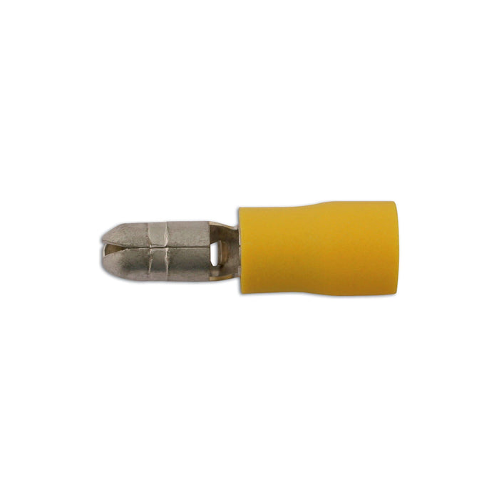 Connect Yellow Female Bullet Terminal 5.0mm 100pc 30216 Tool Connection - Town Tools 