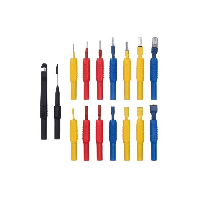 Laser Assorted Test Lead Adaptor Set 16pc 8603 Laser - Town Tools 