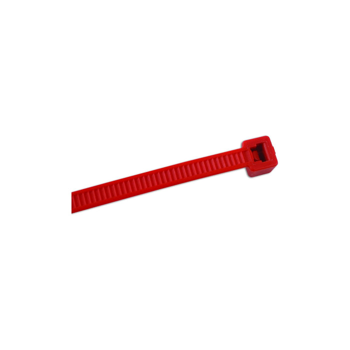 Tool Connection Hellermann Red Cable Tie 200mm x 4.6mm 100pc 30295