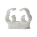 Forgefix Pipe Clip Double Cliplock 15mm Box 50 ForgeFix - Town Tools