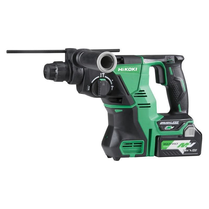 Hikoki DH36DPA/JRZ Multi Volt SDS Plus 3 Mode Rotary Hammer 36V 2 x 2.5Ah Li-ion HiKOKI - Town Tools