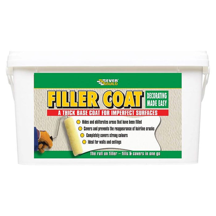 Everbuild Sika Filler Coat 5 litre Everbuild Sika - Town Tools